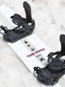 Wiązania snowboardowe Damskie K2 Meridian Flex 5 black 2023