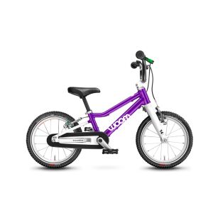 Rower Rowerek dziecięcy woom 2 koła 14" purple waga 5kg